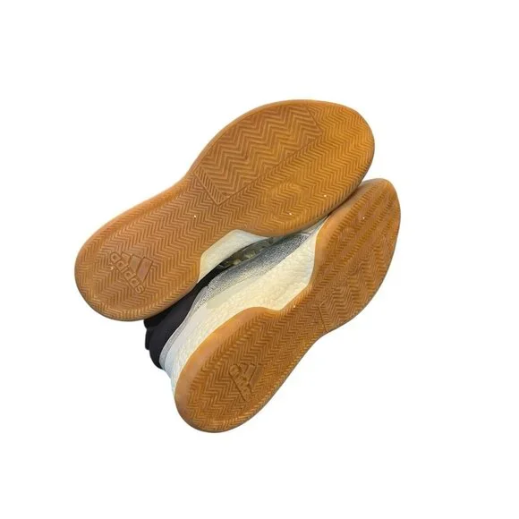 Adidas APE 779001 Mens Size 13 White Gray Stripes Sneakers Lace Up Tennis Shoes - Picture 8 of 10